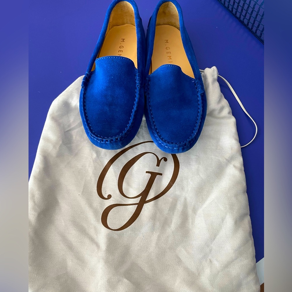 M. GEMI Suede Moccasin Drivers for women
